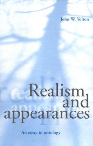 Cover for Realism and Appearances