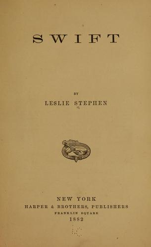 Cover for Swift