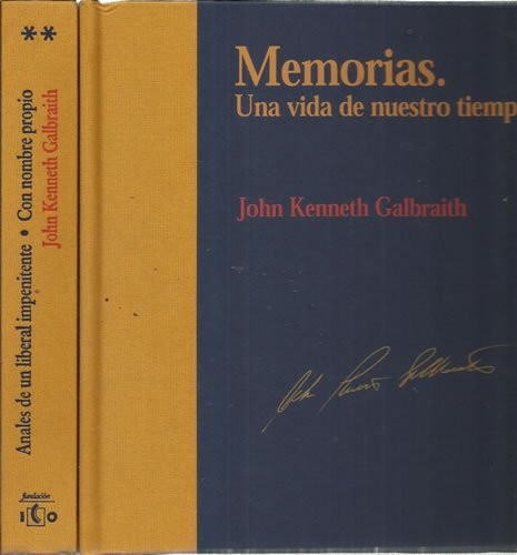 Cover for Obras escogidas de John Kenneth Galbraith