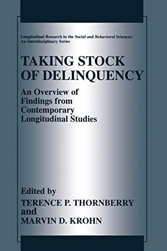 Cover for Taking Stock of Delinquency