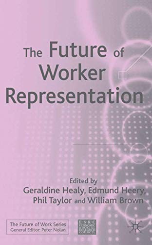 Cover for Future of Worker Representation