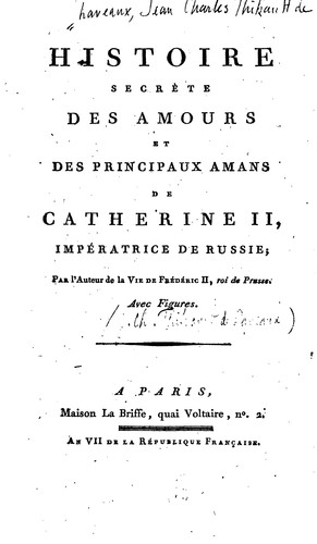 Cover for Histoire de Pierre III, empereur de Russie: imprimée sur un manuscript trouvé clans les papiers ...
