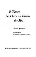 Cover for Is there no place on earth for me?