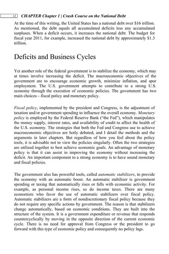 Cover for Deficit