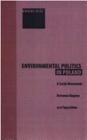 Cover for Environmental politicsin Poland