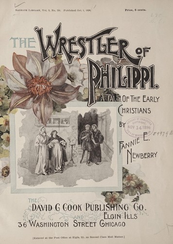 Cover for The wrestler of Philippi