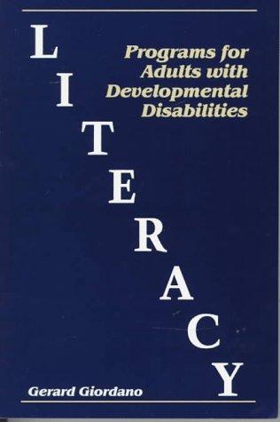Cover for Literacy programs for adults with developmental disabilities
