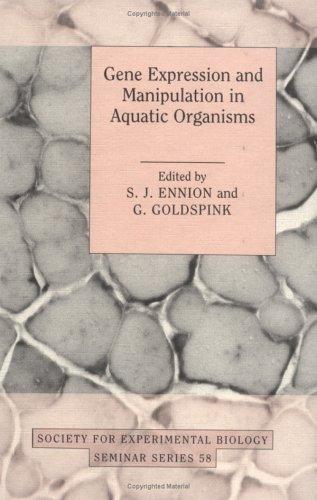 Cover for Gene expression and manipulation in aquatic organisms