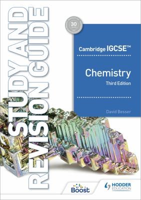 Cover for Cambridge IGCSE(tm) Chemistry Study and Revision Guide Third Edition