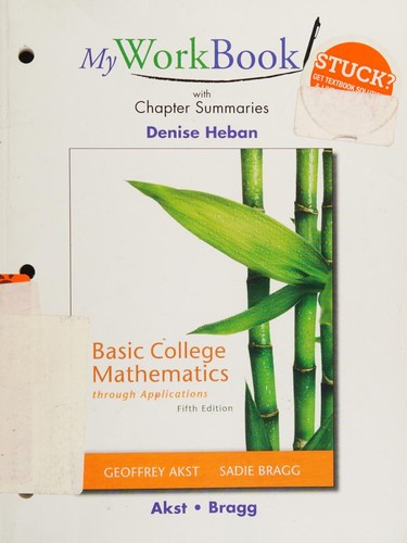 Cover for MyWorkBook with Chapter Summaries