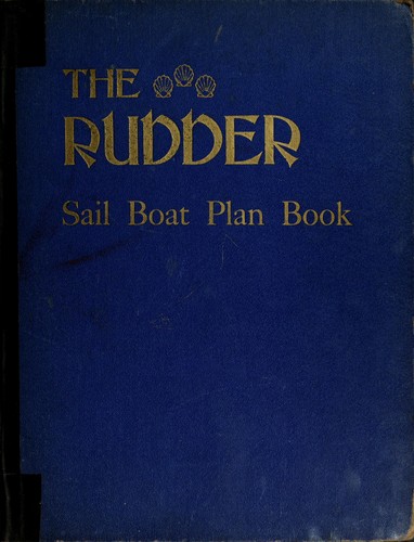 Cover for Sail boat plan book.