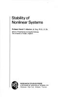 Cover for Stability of nonlinear systems
