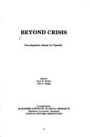 Cover for Beyond crisis