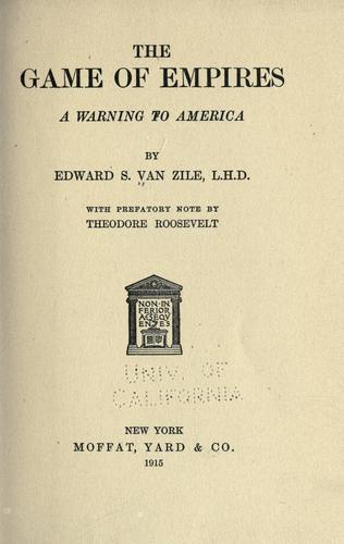 Cover for The game of empires