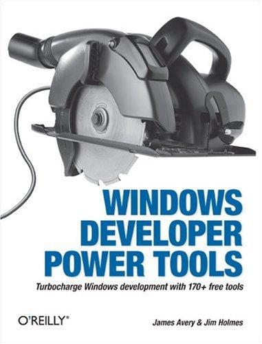 Cover for Windows Developer Power Tools