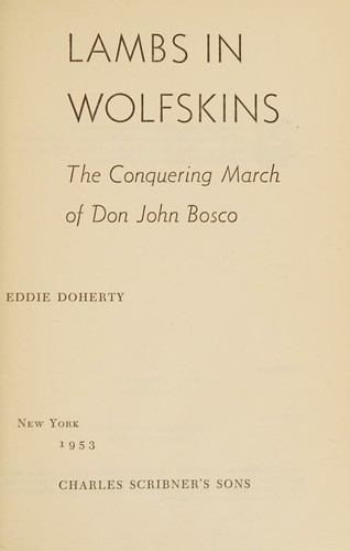 Cover for Lambs in wolfskins