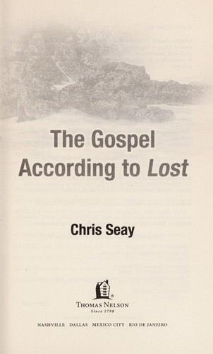 Cover for The gospel according to Lost