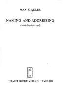 Cover for Naming and addressing
