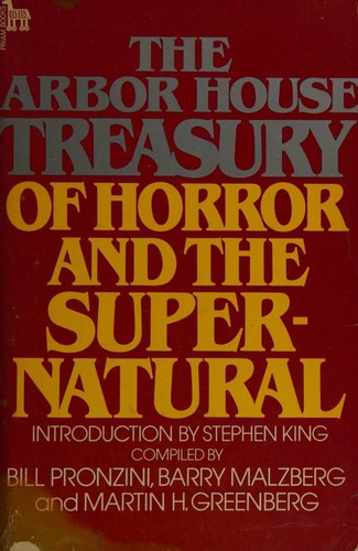 Cover for The Arbor House treasury of horror and the supernatural