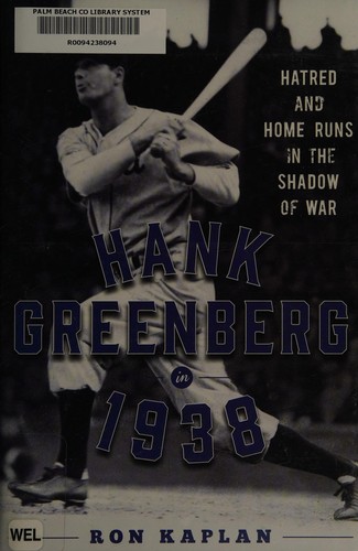 Cover for Hank Greenberg In 1938