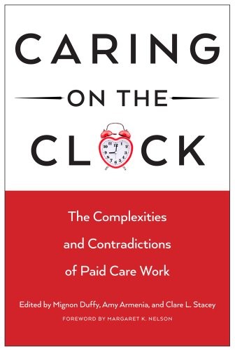 Cover for Caring on the Clock