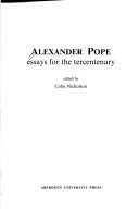 Cover for Alexander Pope