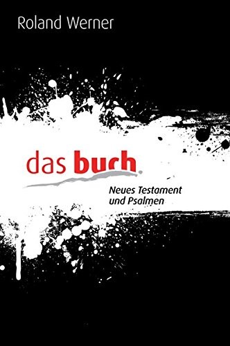 Cover for Das Buch, Neues Testament und Psalmen, Taschenausgabe, Motiv Klecks, mit Gummiband