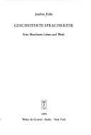 Cover for Gescheiterte Sprachkritik