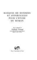 Cover for Banques de données et hypertextes pour l'étude du roman