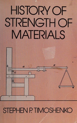 Cover for History of strength of materials 