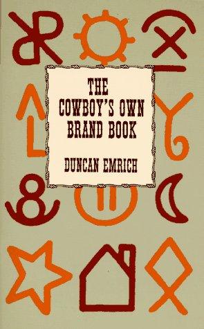 Cover for The cowboy's own brand book
