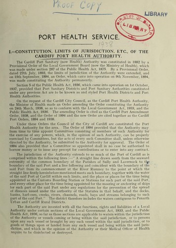 Cover for [Report 1938]