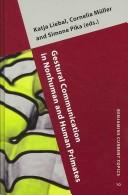 Cover for Gestural Communication in Nonhuman and Human Primates (Benjamins Current Topics)