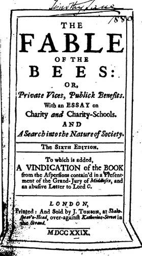 Cover for The Fable of the Bees