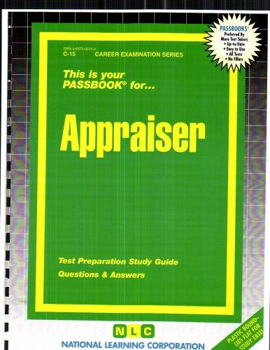 Cover for Appraiser (Career Examination Series C-15) (Career Examination Series C-15)