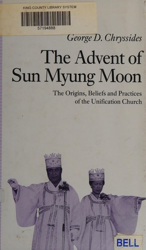 Cover for The advent of Sun Myung Moon