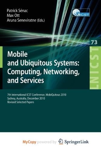 Cover for Mobile and Ubiquitous Systems