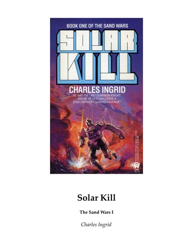 Cover for Solar Kills (Sand Wars)