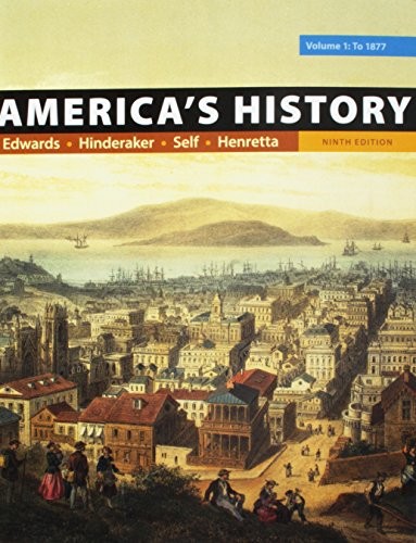 Cover for America's History, Volume 1
