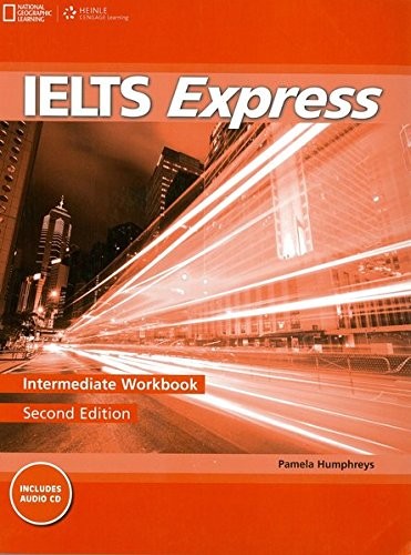Cover for IELTS Express Intermediate Workbook with Audio CD BRE