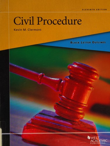 Cover for Civil Procedure