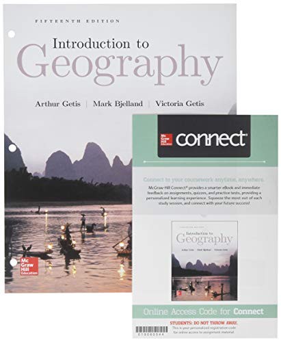 Cover for GEN COMBO LOOSELEAF INTRODUCTION TO GEOGRAPHY; CONNECT ACCESS CARD