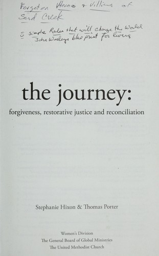 Cover for The journey