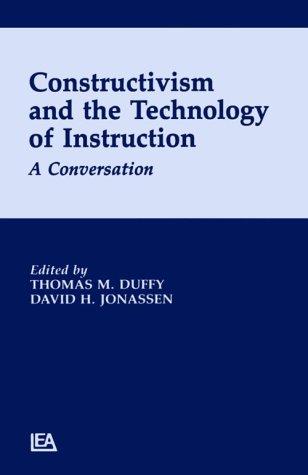 Cover for Constructivism and the technology of instruction
