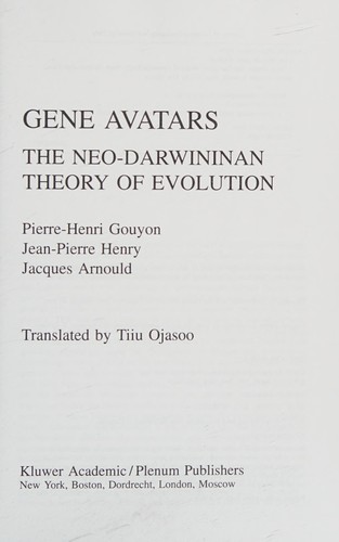 Cover for Gene avatars
