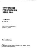 Cover for Structured programming using PL/1