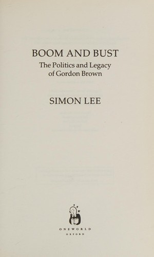 Cover for Boom and bust