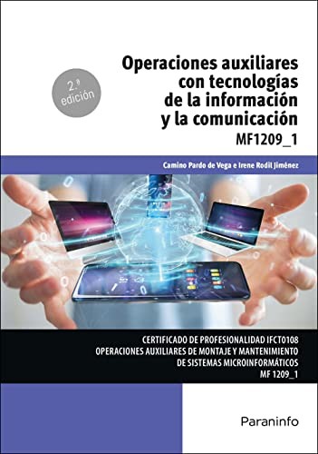 Cover for Operaciones auxiliares con tecnologías de la información y la comunicación