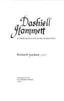 Cover for Dashiell Hammett, a descriptive bibliography