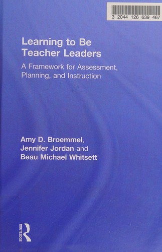 Cover for Learning to Be Teacher Leaders